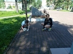Шестой день летнего трудового отряда
