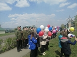 Акция «Парад у дома ветерана»